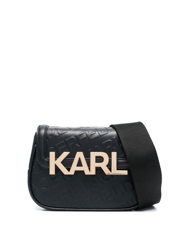 Karl Lagerfeld K/Letters logo-embossed crossbody bag – South Steeze