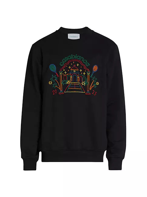 Casablanca 'Rainbow Crayon Temple' Sweater