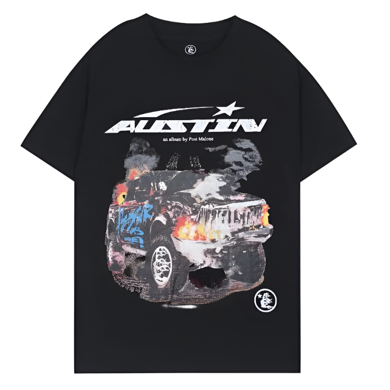 Hellstar Studios x Post Malone Austin T-Shirt