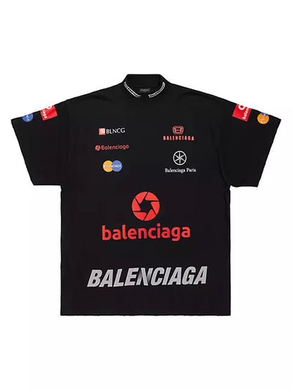 Balenciaga Top League T-shirt Oversized