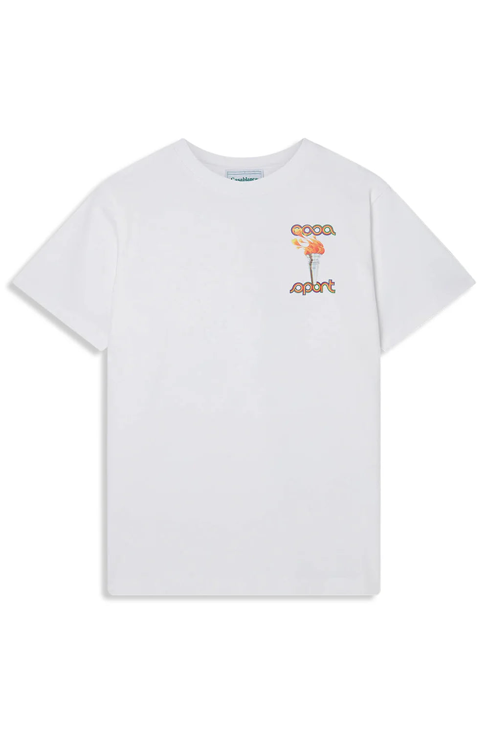 Casablanca La Flamme T-Shirt in White