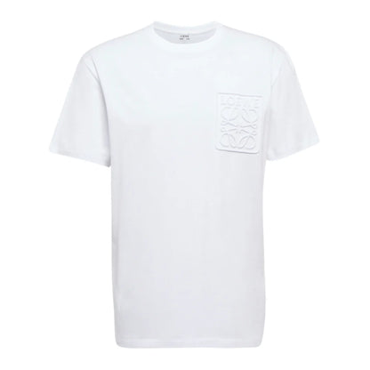 Loewe Logo Embroidered Cotton T-Shirt