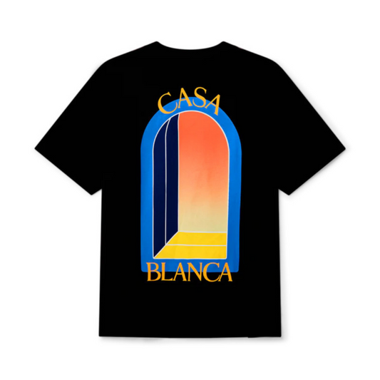 Casablanca `L'arche De Jour` Printed T-shirt