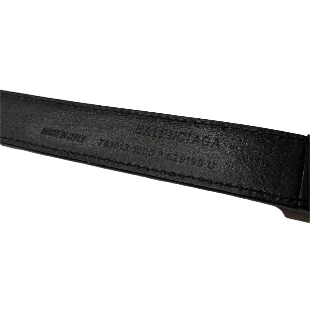 Balenciaga - 4cm Logo-Embellished Monogrammed Coated-Canvas Belt