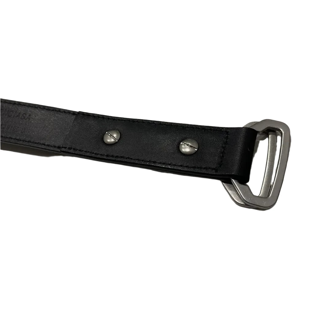 Balenciaga - 4cm Logo-Embellished Monogrammed Coated-Canvas Belt