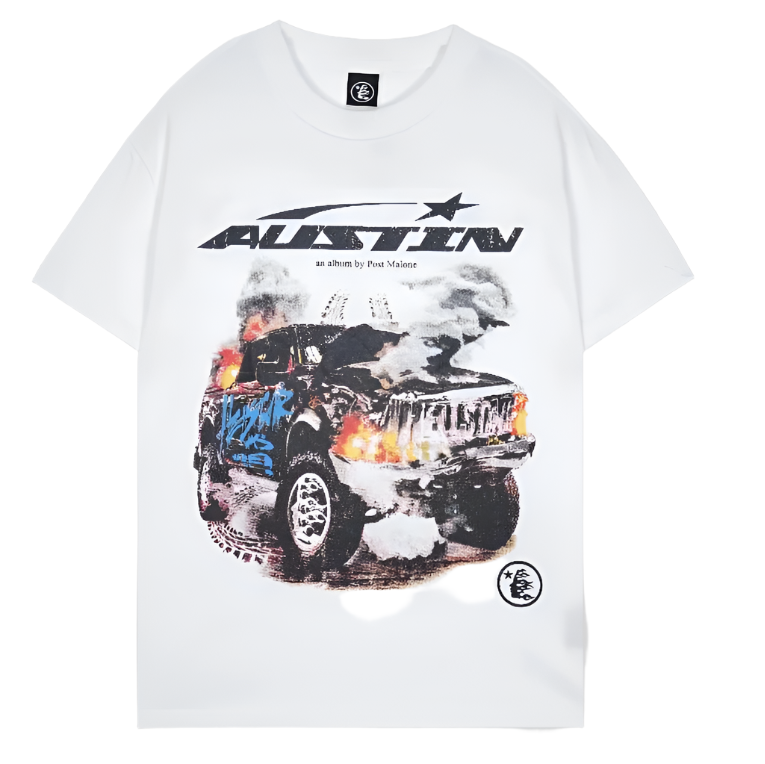 Hellstar Studios x Post Malone Austin T-Shirt