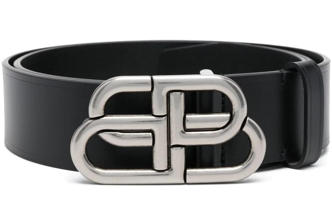 Balenciaga - 4cm Logo-Embellished Monogrammed Coated-Canvas Belt