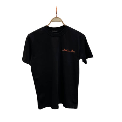 Balmain Graphic Embroidery T-shirt