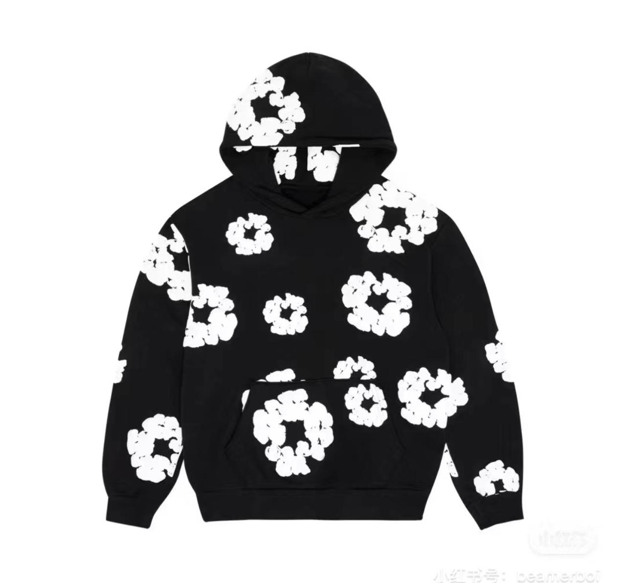 Denim Tears (The Cotton Wreath) Sweatshirt Black