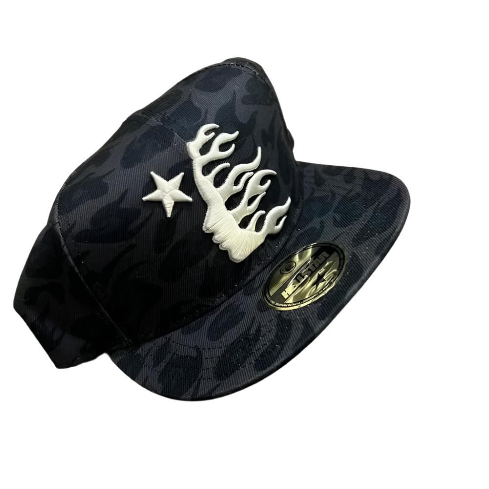 Hellstar Studios Cheetah Print Snapback Hat