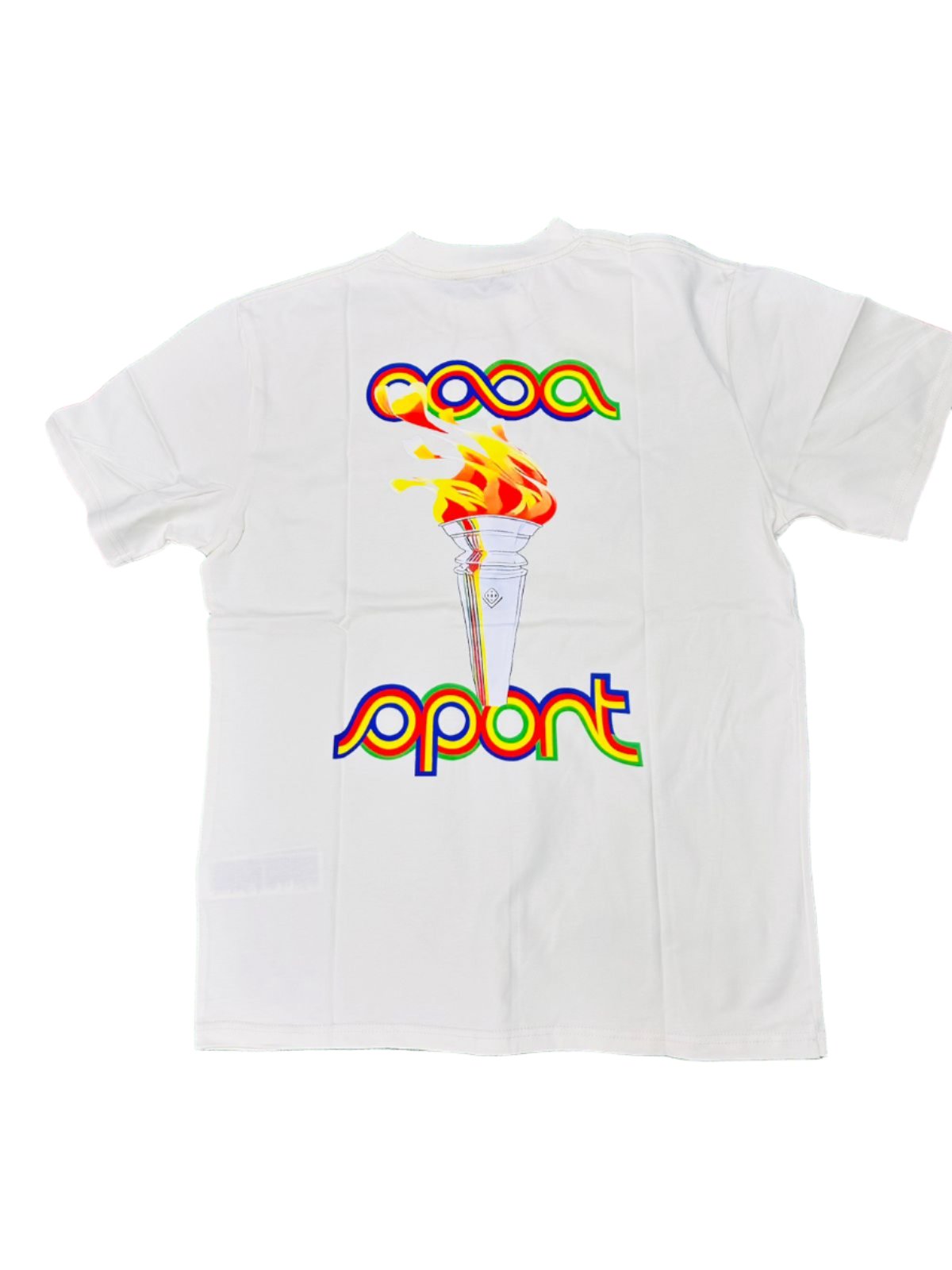 Casablanca La Flamme T-Shirt in White