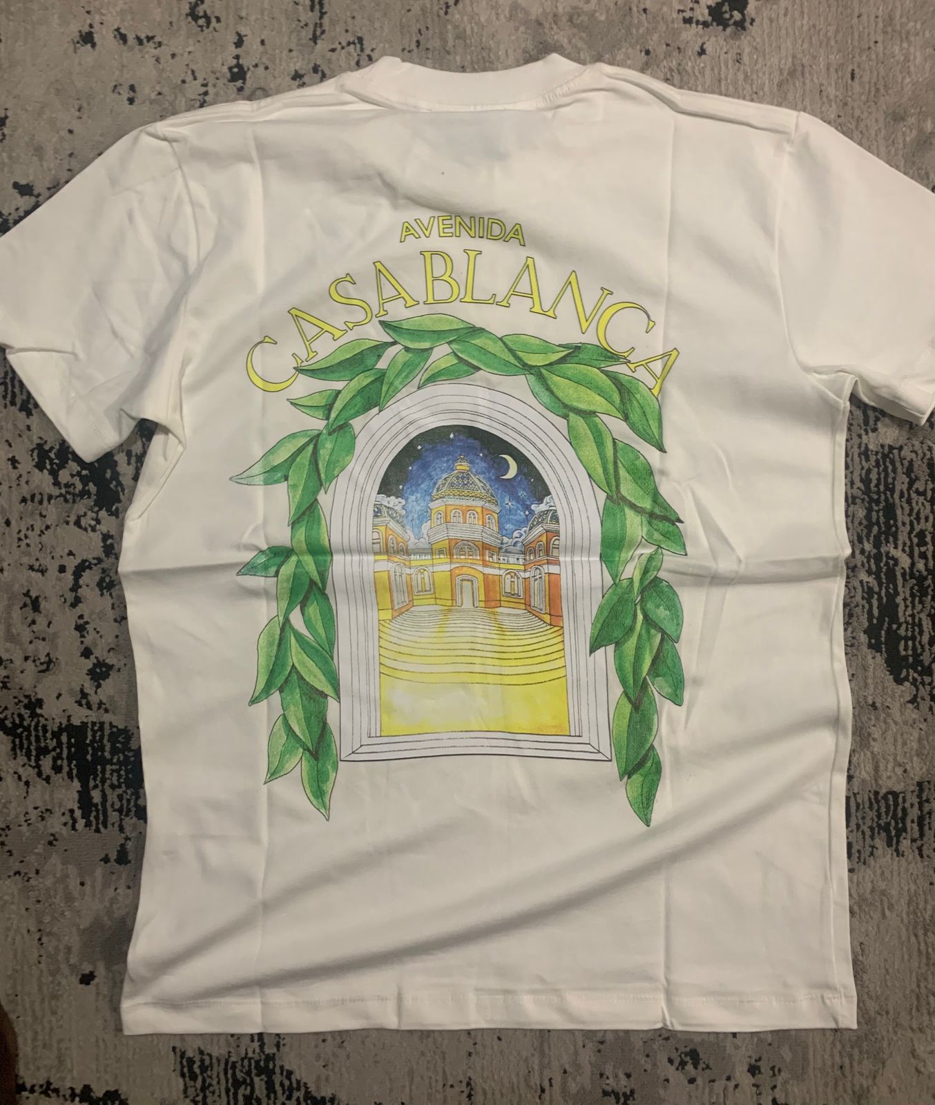 Casablanca Casa Larche Tennis White T Shirt