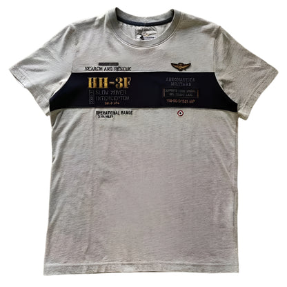 Aeronautica Militare Am Centenary Printed T-Shirt