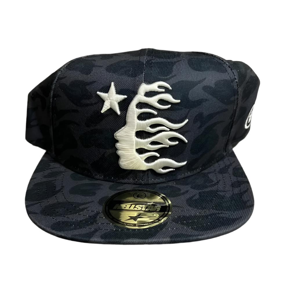 Hellstar Studios Cheetah Print Snapback Hat