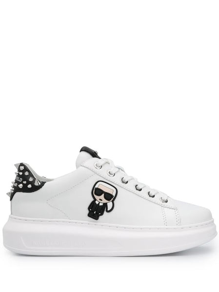 Karl Lagerfeld Spike Black Heel South Steeze